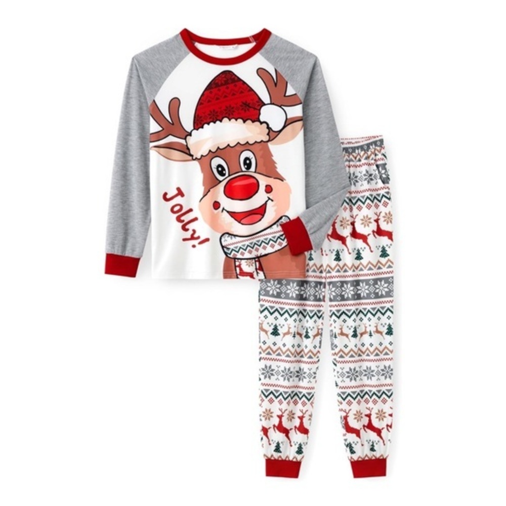 PATPAT Woman's Reindeer festive Christmas pijamas pant set size 2XL